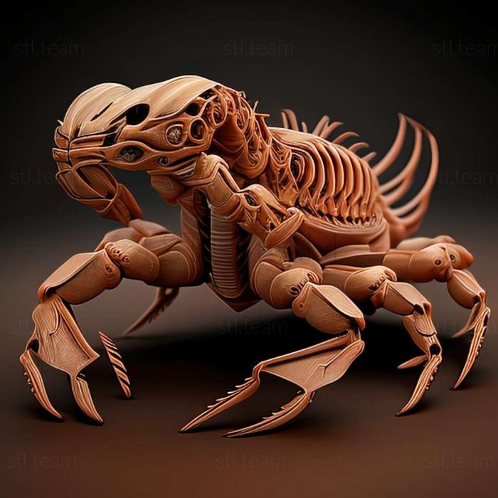 3D модель Euscorpiidae (STL)